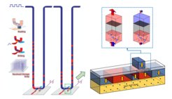 A state-of-art racetrack memory application - where we use spin-dependent phenomena such as spin orbit torque and spin-polarized electron tunneling.